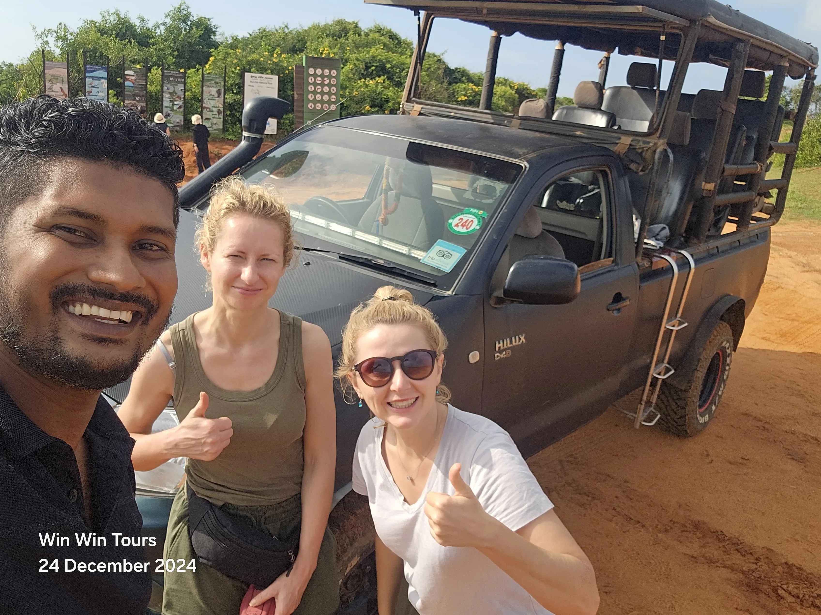 win win tours happy customer